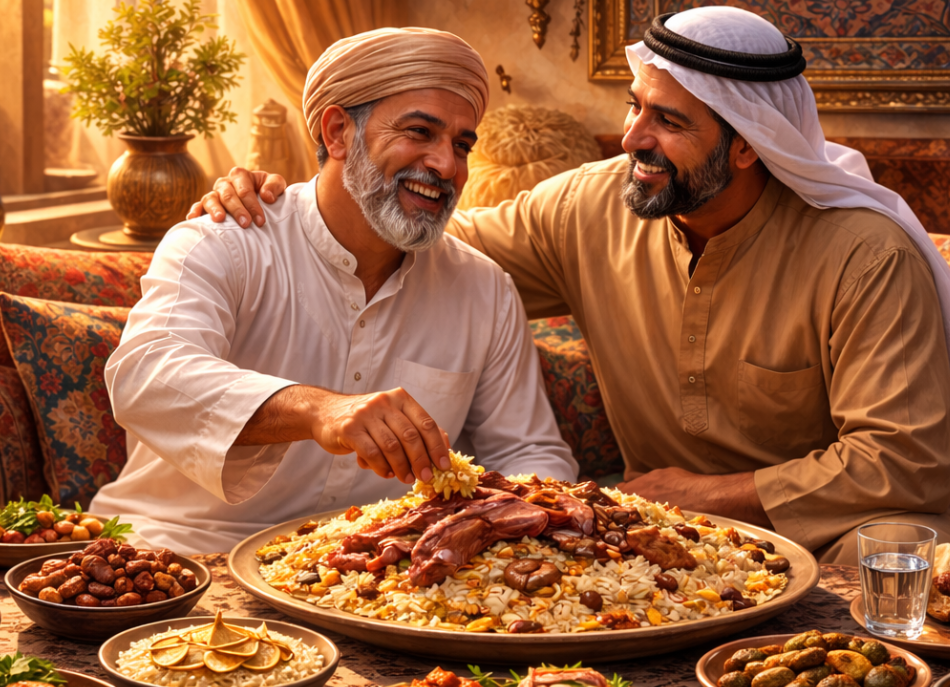 الأكل على أد المحبة (مثل لبناني)